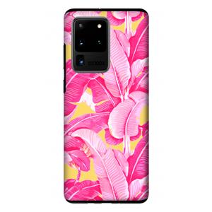 CaseCompany Pink Banana: Samsung Galaxy S20 Ultra Tough Case