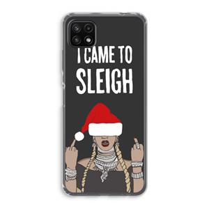 CaseCompany Came To Sleigh: Samsung Galaxy A22 5G Transparant Hoesje