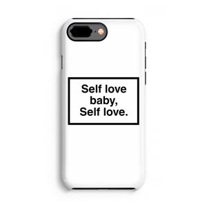 CaseCompany Self love: iPhone 8 Plus Tough Case