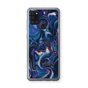 CaseCompany Mirrored Mirage: Samsung Galaxy A21s Transparant Hoesje