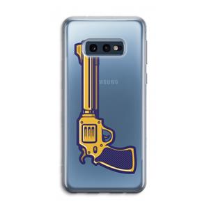 CaseCompany Pew Pew Pew: Samsung Galaxy S10e Transparant Hoesje