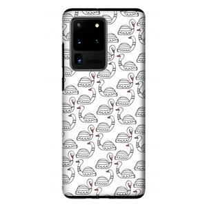 CaseCompany Zwanen: Samsung Galaxy S20 Ultra Tough Case