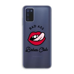 CaseCompany Badass Babes Club: Samsung Galaxy A03s Transparant Hoesje