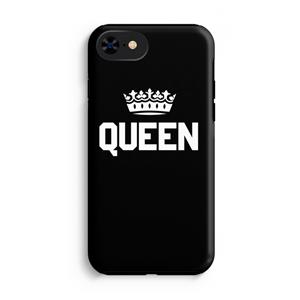 CaseCompany Queen zwart: iPhone SE 2020 Tough Case