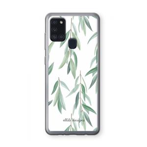 CaseCompany Branch up your life: Samsung Galaxy A21s Transparant Hoesje