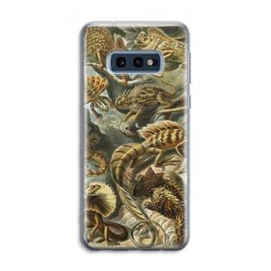 CaseCompany Haeckel Lacertilia: Samsung Galaxy S10e Transparant Hoesje