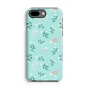 CaseCompany Small white flowers: iPhone 8 Plus Tough Case