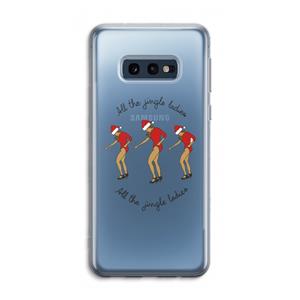 CaseCompany Jingle Ladies: Samsung Galaxy S10e Transparant Hoesje