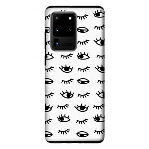 CaseCompany Eye pattern #2: Samsung Galaxy S20 Ultra Tough Case