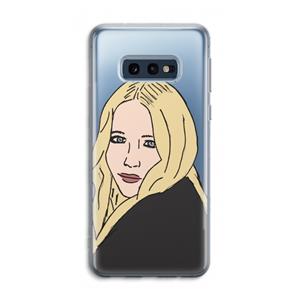 CaseCompany Mary Kate: Samsung Galaxy S10e Transparant Hoesje