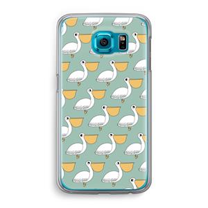 CaseCompany Pelican: Samsung Galaxy S6 Transparant Hoesje