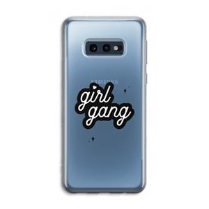 CaseCompany Girl Gang: Samsung Galaxy S10e Transparant Hoesje