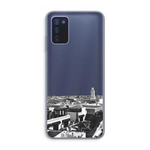 CaseCompany Marrakech Skyline : Samsung Galaxy A03s Transparant Hoesje