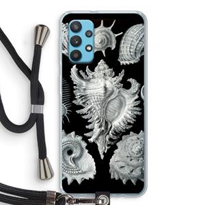 CaseCompany Haeckel Prosobranchia: Samsung Galaxy A32 4G Transparant Hoesje met koord