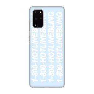 CaseCompany Hotline bling blue: Volledig geprint Samsung Galaxy S20 Plus Hoesje