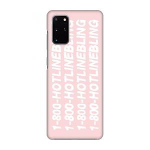 CaseCompany Hotline bling pink: Volledig geprint Samsung Galaxy S20 Plus Hoesje