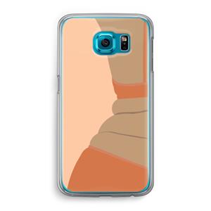 CaseCompany Bikini: Samsung Galaxy S6 Transparant Hoesje