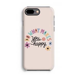 CaseCompany Happy days: iPhone 8 Plus Tough Case
