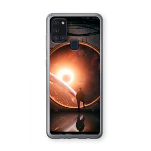 CaseCompany Ephemeral: Samsung Galaxy A21s Transparant Hoesje