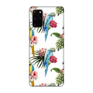 CaseCompany Kleurrijke papegaaien: Volledig geprint Samsung Galaxy S20 Plus Hoesje