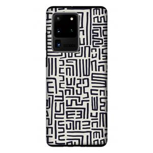 CaseCompany Moroccan Print: Samsung Galaxy S20 Ultra Tough Case