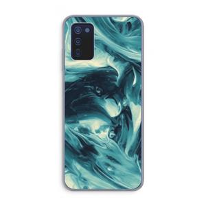 CaseCompany Dreaming About Whales: Samsung Galaxy A03s Transparant Hoesje