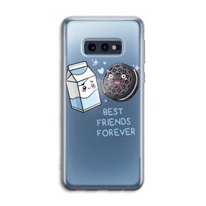 CaseCompany Best Friend Forever: Samsung Galaxy S10e Transparant Hoesje