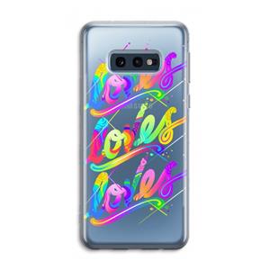 CaseCompany Loves: Samsung Galaxy S10e Transparant Hoesje