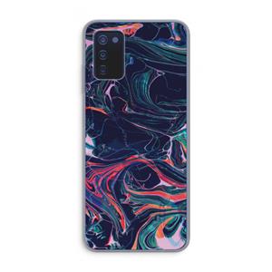 CaseCompany Light Years Beyond: Samsung Galaxy A03s Transparant Hoesje