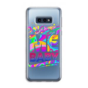 CaseCompany Touch Me: Samsung Galaxy S10e Transparant Hoesje