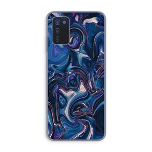 CaseCompany Mirrored Mirage: Samsung Galaxy A03s Transparant Hoesje