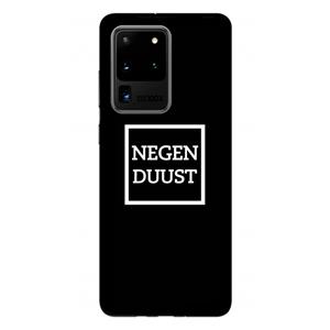 CaseCompany Negenduust black: Samsung Galaxy S20 Ultra Tough Case