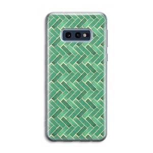 CaseCompany Moroccan tiles 2: Samsung Galaxy S10e Transparant Hoesje