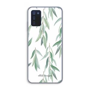 CaseCompany Branch up your life: Samsung Galaxy A03s Transparant Hoesje