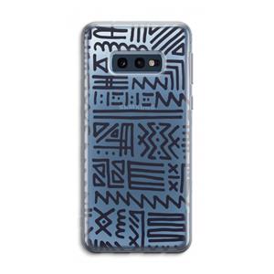 CaseCompany Marrakech print: Samsung Galaxy S10e Transparant Hoesje