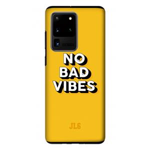 CaseCompany No Bad Vibes: Samsung Galaxy S20 Ultra Tough Case