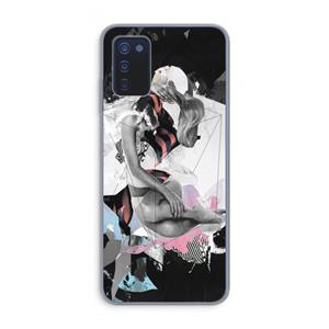 CaseCompany Camouflage de sommeil: Samsung Galaxy A03s Transparant Hoesje