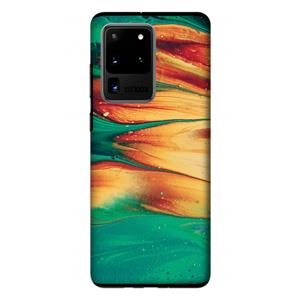 CaseCompany Green Inferno: Samsung Galaxy S20 Ultra Tough Case