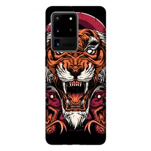 CaseCompany Tiger and Rattlesnakes: Samsung Galaxy S20 Ultra Tough Case