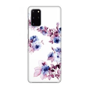 CaseCompany Waterverf bloemen: Volledig geprint Samsung Galaxy S20 Plus Hoesje
