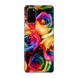 CaseCompany Neon bloemen: Volledig geprint Samsung Galaxy S20 Plus Hoesje