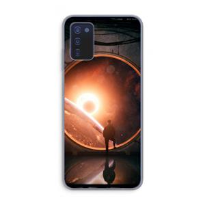 CaseCompany Ephemeral: Samsung Galaxy A03s Transparant Hoesje