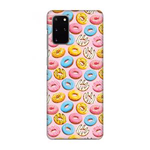 CaseCompany Pink donuts: Volledig geprint Samsung Galaxy S20 Plus Hoesje