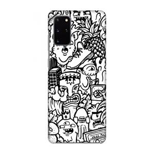 CaseCompany Vexx Mixtape #2: Volledig geprint Samsung Galaxy S20 Plus Hoesje