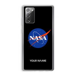 CaseCompany NASA: Samsung Galaxy Note 20 / Note 20 5G Transparant Hoesje