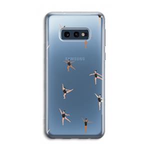 CaseCompany Dancing #1: Samsung Galaxy S10e Transparant Hoesje