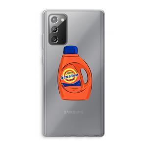 CaseCompany Ultra Sensitive: Samsung Galaxy Note 20 / Note 20 5G Transparant Hoesje