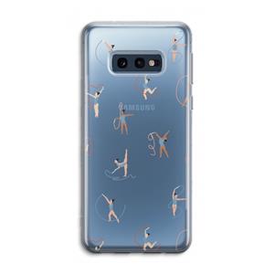 CaseCompany Dancing #3: Samsung Galaxy S10e Transparant Hoesje