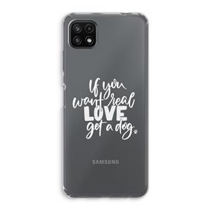 CaseCompany Partner in crime: Samsung Galaxy A22 5G Transparant Hoesje