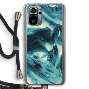 CaseCompany Dreaming About Whales: Xiaomi Redmi Note 10S Transparant Hoesje met koord